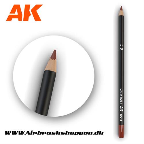 Weathering blyant DARK RUST - AK10013 AK-Interactive.